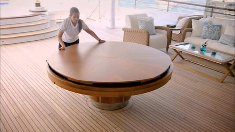Mesa Redonda Extensível Moderna: Estilo e Funcionalidade para sua Sala