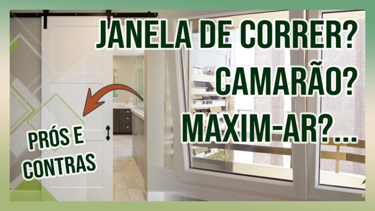 Tipos de Abertura de Janela: Guia Completo para Escolha Ideal