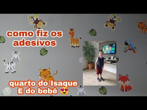 Autocolantes Criativos para Quarto de Bebê