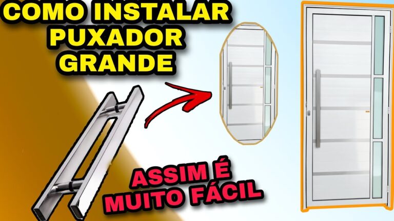 Puxadores de Porta Externa em Alumínio: Estilo e Durabilidade