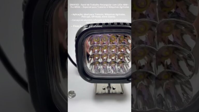 Vantagens dos Faróis de Trabalho LED para Iluminação Eficiente