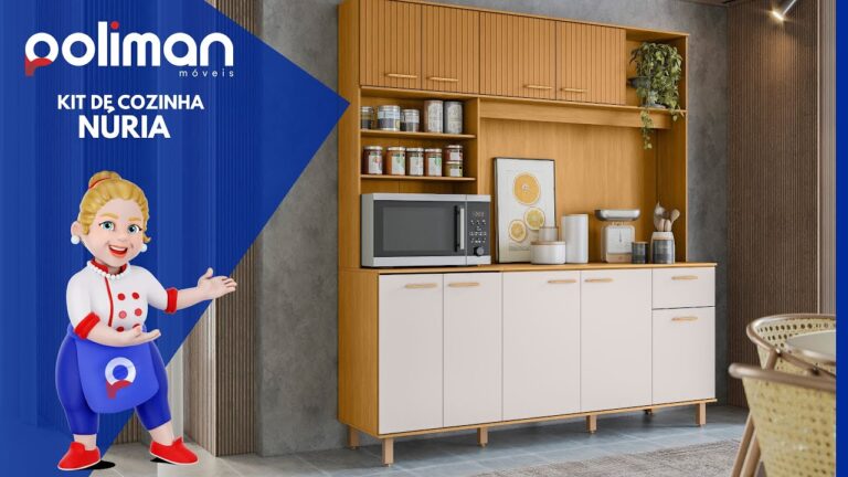 Transforme Sua Cozinha com Kits de Móveis Práticos e Elegantes