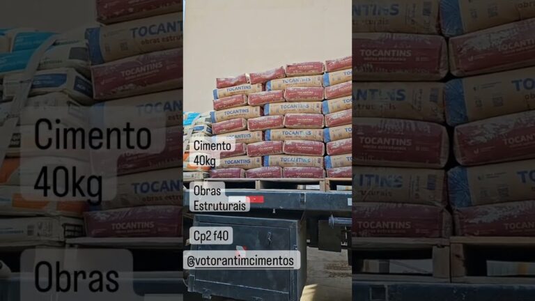 Preço do Saco de Cimento de 40 kg
